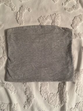Brandy Melville Grey Tube Mini Skirt